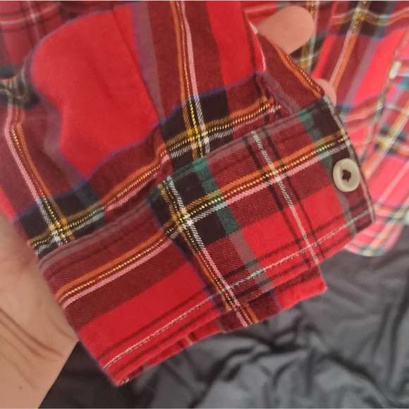 Women's Croft & Barrow The Extra Soft Plaid Flannel Shirt - Picture 3 of 5